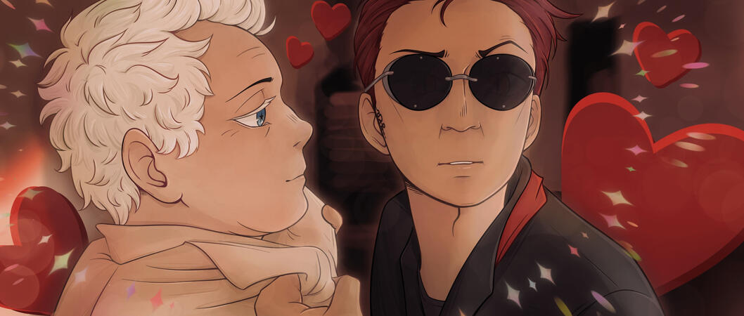 frame for good omens redraw project
