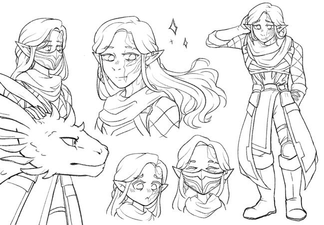 character does not belong to me