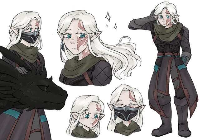 character does not belong to me